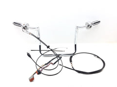 Aftermarket Handle Bars w Cables 2006 Harley-Davidson Street Glide FLHXI 2972A x