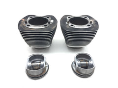 Front Rear Cylinder Jugs w Pistons 2002 Harley Electra Glide Ultra Classic 3051