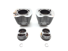Front Rear Cylinder Jugs w Pistons 2002 Harley Road King Screamin Eagle 2792A x