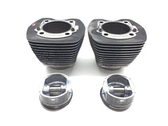 Front Rear Cylinder Jugs w Pistons 2005 Harley Dyna Wide Glide FXDWG 3147