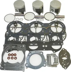 WSM Platinum Series Top End Piston Rebuild Kit 1mm Over 80.90mm Yamaha PWC 1200