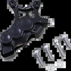 Arlen Ness 6-Piston Front Left Brake Caliper 14in. Black