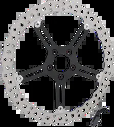 Arlen Ness Big Floating Jagged Brake Rotor Kit 15in. Left Hub