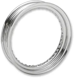 DS Chrome 16in 40 Spoke Side Rubber Valve Ring Rim 3x16 SRV