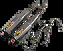 Pro Circuit SS Ti Exhaust Muffler  System CF Tip w SA
