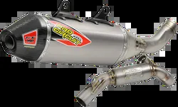 Pro Circuit Ti6 Titanium Pro Exhaust Muffler System w CF Tip