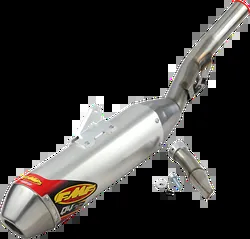 FMF Q4 HEX SS Slip On Muffler Exhaust w Spark Arrestor For WR YZ 250