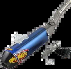 FMF 4.1 RCT Slip On Muffler Exhaust Ti CF End Cap For WR YZ 450