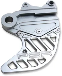 PSR Rear Brake Rotor Disc Guard Protector Aluminum Gun Metal