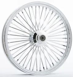 Harddrive Chrome Single Disc 48 Spoke Front Wheel 21 X2.15