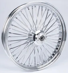 Harddrive Chrome Dual Disc 48 Spoke Front Wheel 23 X3.5