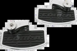 Cobra Chromed Aluminum Passenger Floorboard Kit