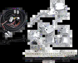 DS Chrome 9/16in Master Cylinder Handlebar Controls