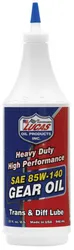 Lucas Heavy Duty High Performance 85W140 Trans Diff Lubricant Lube Gear Oil 1qt