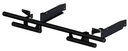 KFI Double Tube Rear Bumper Black