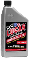Lucas High Performance 20W50 Engine Motor Oil 1 QT