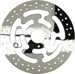 Harddrive Polished SS 11.8in. Front Right Brake Rotor Disc