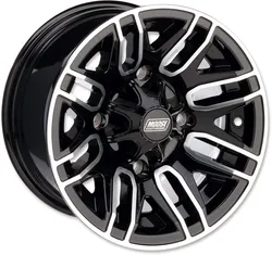 MU 112X Black Rear Wheel Assembly 12x8 4/110 4+4