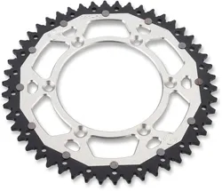 Moose Silver 49 Tooth Rear Dual Sprocket