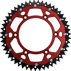 Moose Red 51 Tooth Rear Dual Sprocket