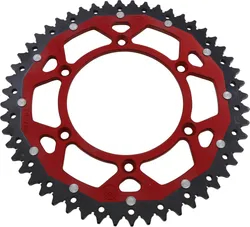 Moose Red 52 Tooth Rear Dual Sprocket