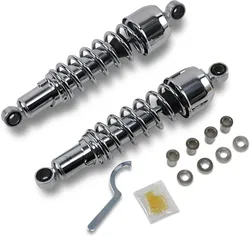 DS Chrome 13in Replacement Rear Shock Absorber Pair