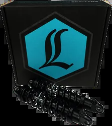 Legend REVO-A Adjustable Coil Shock Suspension Pair Rear Heavy Duty Black