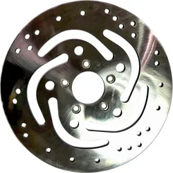 Harddrive OE Front Left Brake Rotor Disc Stainless Polished 11.5in.