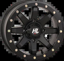 HL9 Beadlock Front Rear Wheel Matte Black 14x7 4/137 6+1 50mm