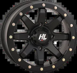 HL9 Beadlock Front Rear Wheel Matte Black 14x7 4/156 5+2 30mm