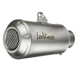 Leovince LV 10 Slip On Exhaust Muffler Pipe Silencer SS