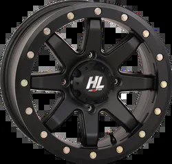 HL9 Beadlock Front Rear Wheel Matte Black 15x7 4/137 4+3