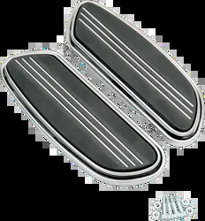 DS Chrome Steel Front Driver Sweeper Floorboard Pair
