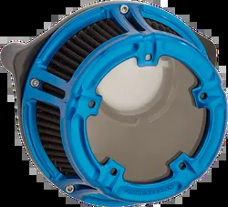 Arlen Ness Method Clear Series Air Cleaner Filter Blue