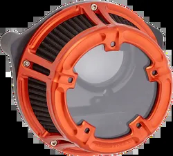 Arlen Ness Method Clear Series Air Cleaner Filter Orange