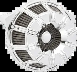 Arlen Ness Inverted Air Cleaner Filter Kit 10 Gauge Chrome