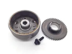 CBR 600 F2 Engine Flywheel W Starter Clutch From 1993 Honda