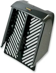 Maier Black Carbon Radiator Guard Cover Louver