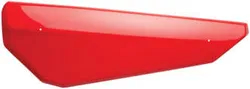 Maier Fighting Red Polyethylene Door Cover Panels Left Right Pair