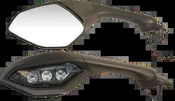 EMGO OE Style Sideview Mirror Black Left Hand Only