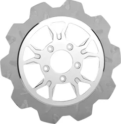 Lyndall B52 Floating Front Brake Rotor 11.5in. Chrome