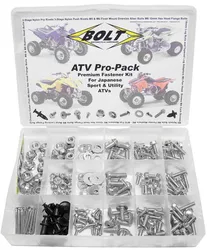 Bolt  Japanese Sport and Utility Pro Pack Fastener Kit 225pc
