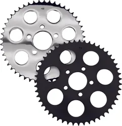 Harddrive Gloss Black 48 Tooth Rear Sprocket Flat