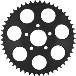 Harddrive Textured Black Rear Dished Sprocket 49T