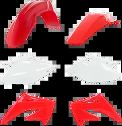 Acerbis Plastic Fender Body Kit Red White