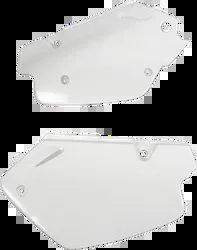 Acerbis Side Panel Number Plates White