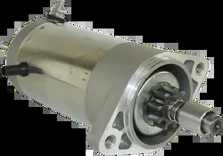 Parts Unlimited Silver Replacement Starter Motor