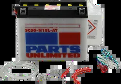 Parts Unlimited HD Maintenance Free Battery SY50-N18L-AT w Sensor