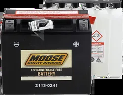 MU Fresh Pack AGM Maintenance Free Battery YTX20HL-BS