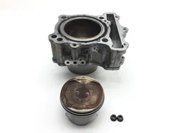 Engine Cylinder Jug W Piston Front 2008 Suzuki Vstrom 650 DL650A ABS 2336